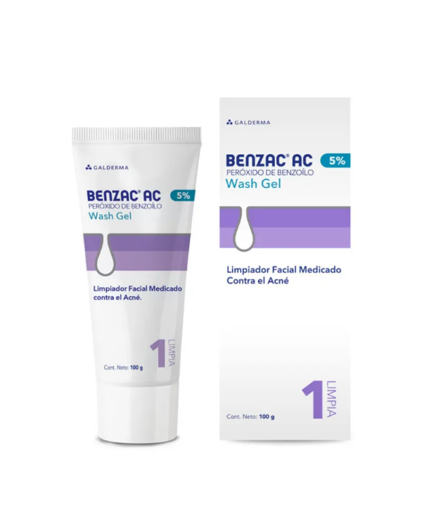 BENZAC AC WASH GEL 5% 100G
