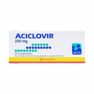 ACICLOVIR 200MG X24