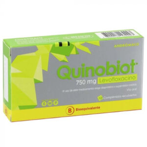 QUINOBIOT 750MG X10  (LEVOFLOXACINO