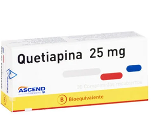 QUETIAPINA 25MG X30