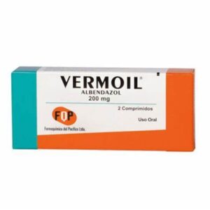 VERMOIL 200MG X2 (ALBENDAZOL)