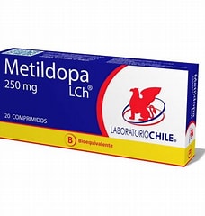 METILDOPA COM. 250MG X20
