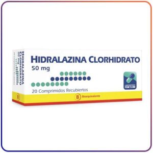 HIDRALAZINA 50MG X20