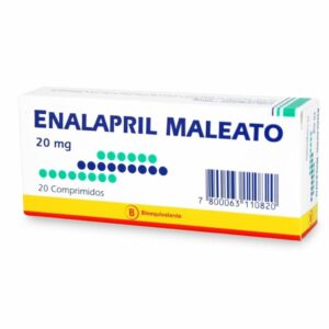 ENALAPRIL COM. 20MG X20