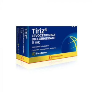 TIRIZ X30        (LEVOCETIRIZINA -