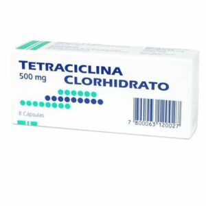 TETRACICLINA 500MG X8