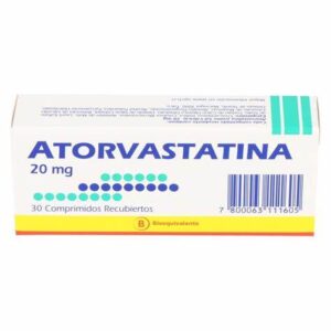 ATORVASTATINA 20MG COM. X30