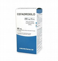 CEFADROXILO JBE. 250MG 60ML