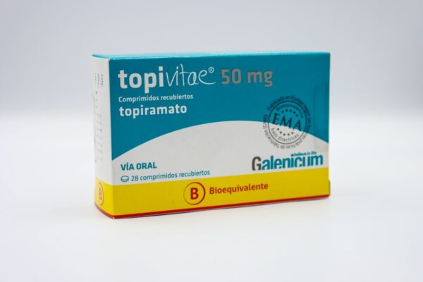 TOPVITAECOM. 50MG X28 (TOPIRAMATO)