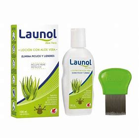 LAUNOL LOCION 100ML ALOE + PEINE ME