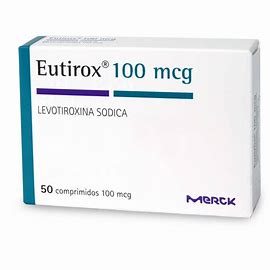 EUTIROX 100MCG X50