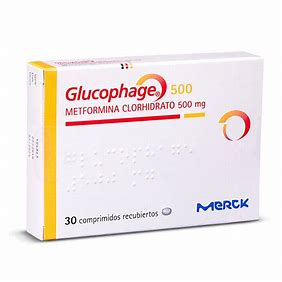 GLUCOPHAGE 500MG X30 (GLAFORNIL
