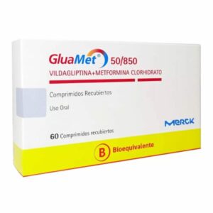 GLUAMET 50/850MG X60 (VILDAGLIPTIN