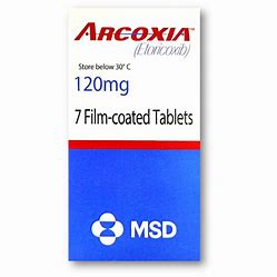 ARCOXIA 120MG X7