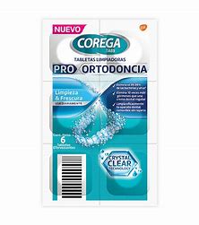 COREGA TABLETAS PRO ORTODONCIA X6