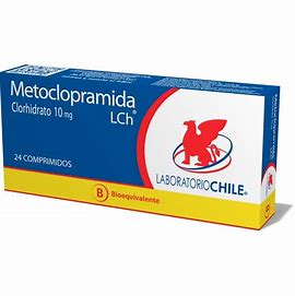 METOCLOPRAMIDA 10MG X24