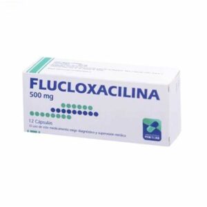 FLUCLOXACILINA CAP. 500MG X12