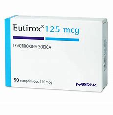 EUTIROX 125MCG X50