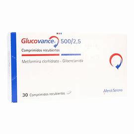 GLUCOVANCE COM. 500/2.5MG X30