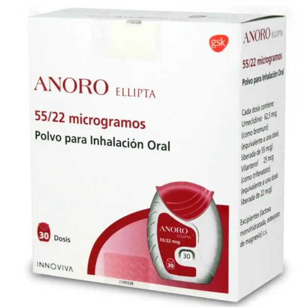 ANORO ELLIPTA 55/22 30DOSIS