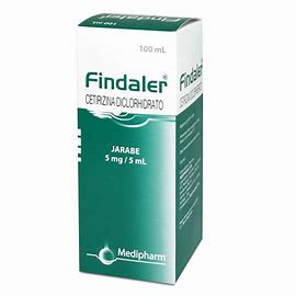 FINDALER JARABE 100ML    (CETIRIZIN
