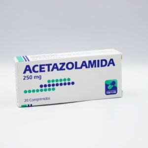 ACETAZOLAMIDA 250MG X20