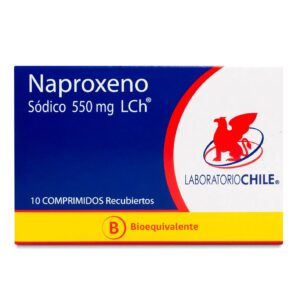 NAPROXENO 550MG X10