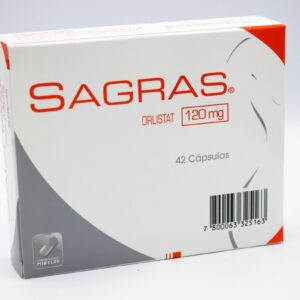 SAGRAS 120MG X42 (ORLISTAT)