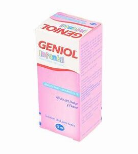 GENIOL GTS 100MG/ML 15ML