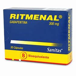 GABAPENTINA 300MG X30    (RITMENAL)