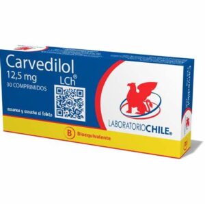 CARVEDILOL 12.5MG X30