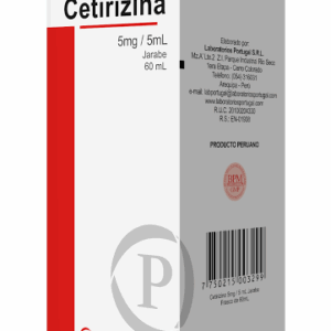 CETIRIZINA 5MG/5 ML JARABE 60ML