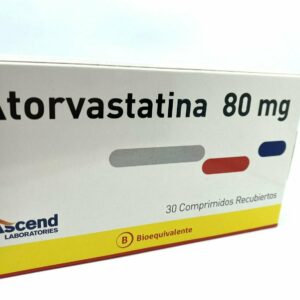 ATORVASTATINA 80MG COM. X30