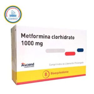 METFORMINA 1000MG XR X60