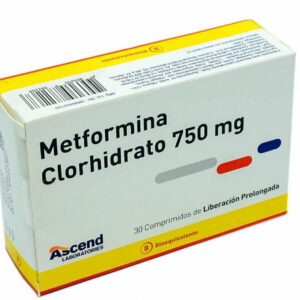 METFORMINA 750MG XR COM. X30
