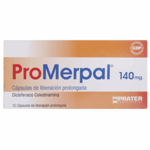 PROMERPAL CAP. 140MG X10