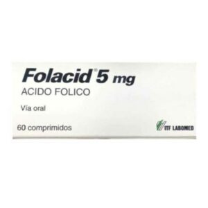 FOLACID COM. 5MG X60 (ACIDO FOLICO