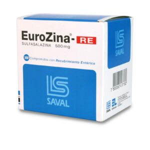 SULFASALAZINA COM. 500MG X100 (AZU