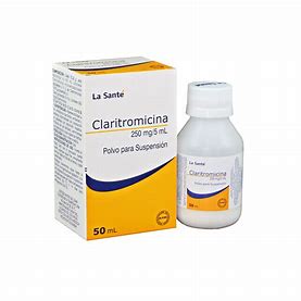 CLARITROMICINA 250MG/5ML SUSP. 60ML