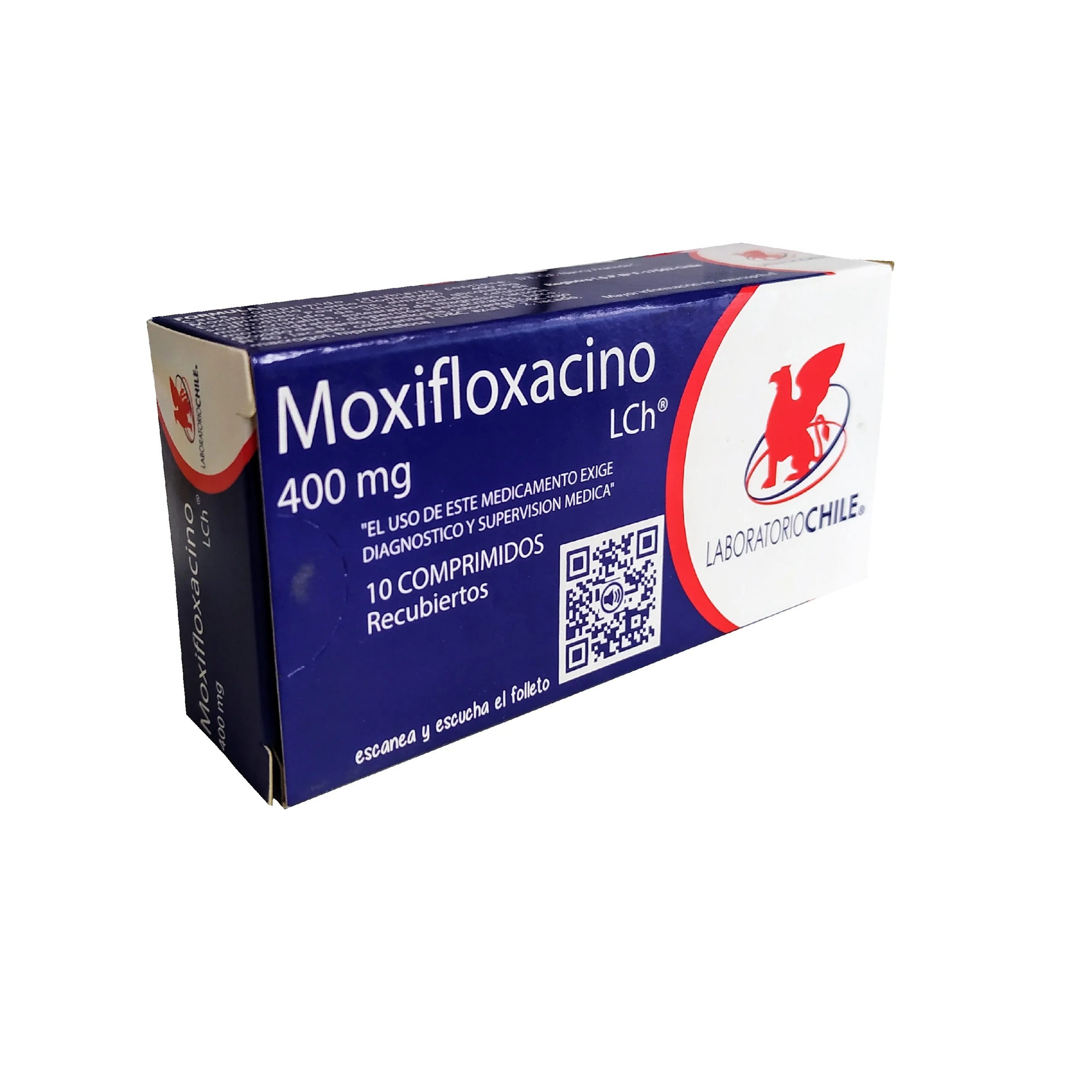 MOXIFLOXACINO COM. 400MG X10